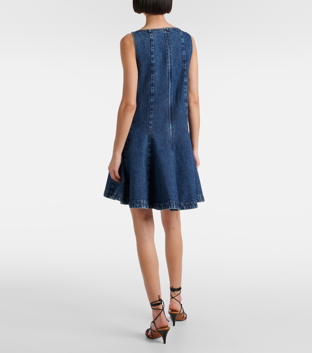 Mags denim minidress | Khaite