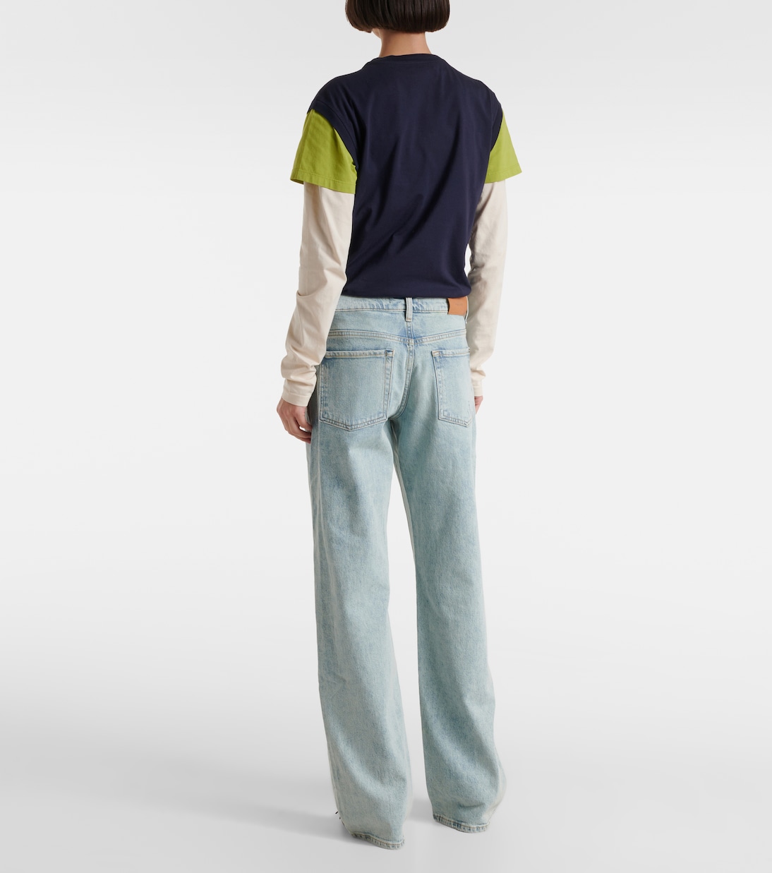 High-Rise Straight Jeans Tess Trouser | 7 For All Mankind