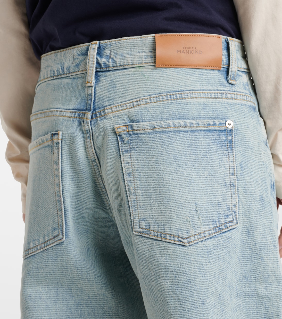 High-Rise Straight Jeans Tess Trouser | 7 For All Mankind