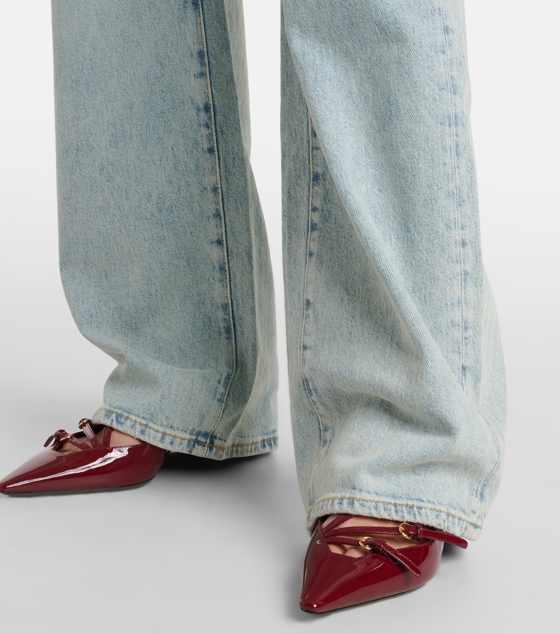 High-Rise Straight Jeans Tess Trouser | 7 For All Mankind