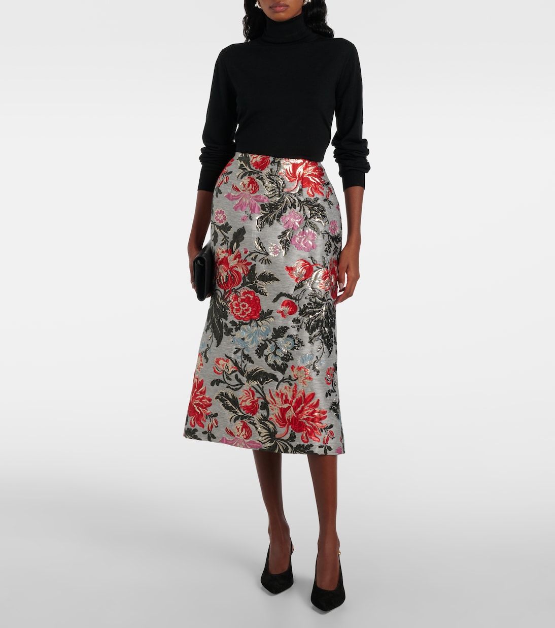 Escarpins Robbie 55 en daim | Gianvito Rossi