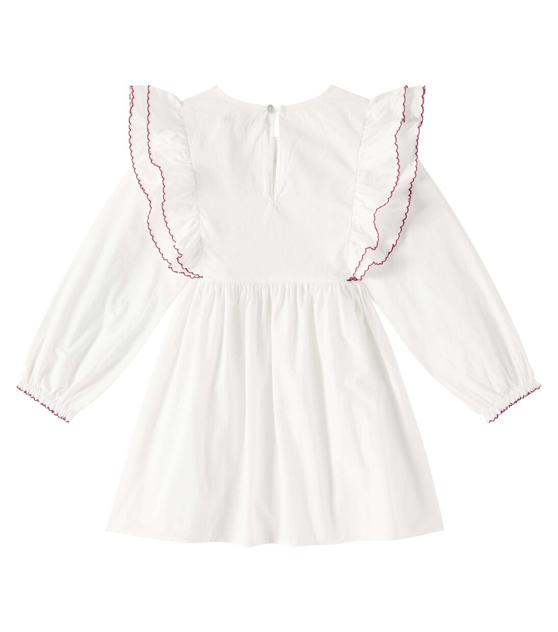 Robe Cœur brodée en coton | Konges Sløjd