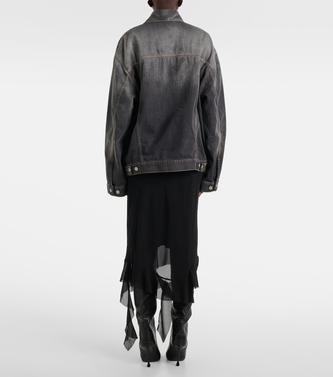 Printed denim jacket | Acne Studios