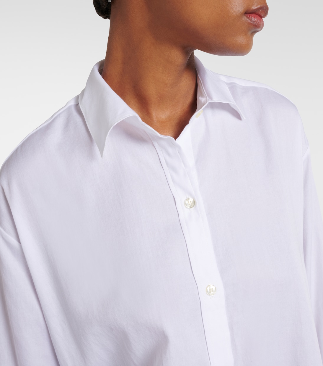 Oversize-Hemd Yoko aus Baumwolle | Leset