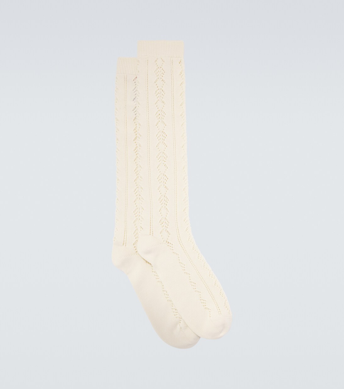Pointelle cotton socks  | Valentino