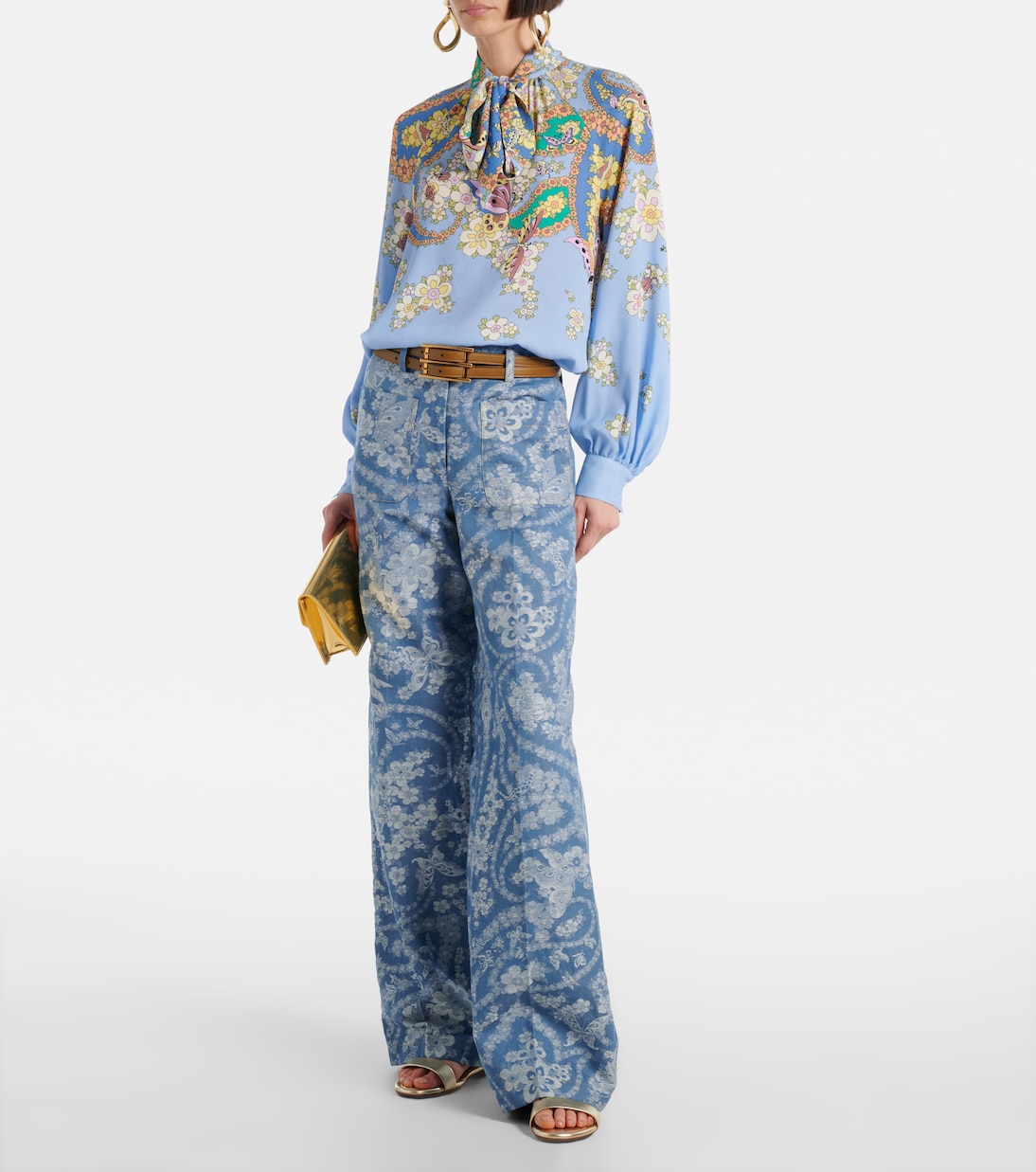 Sandali Sweet Jane in pelle metallizzata | Christian Louboutin