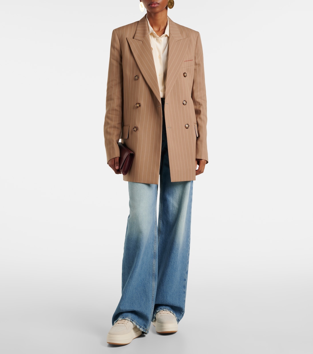 Plateau-Sneakers H670 aus Veloursleder | Hogan