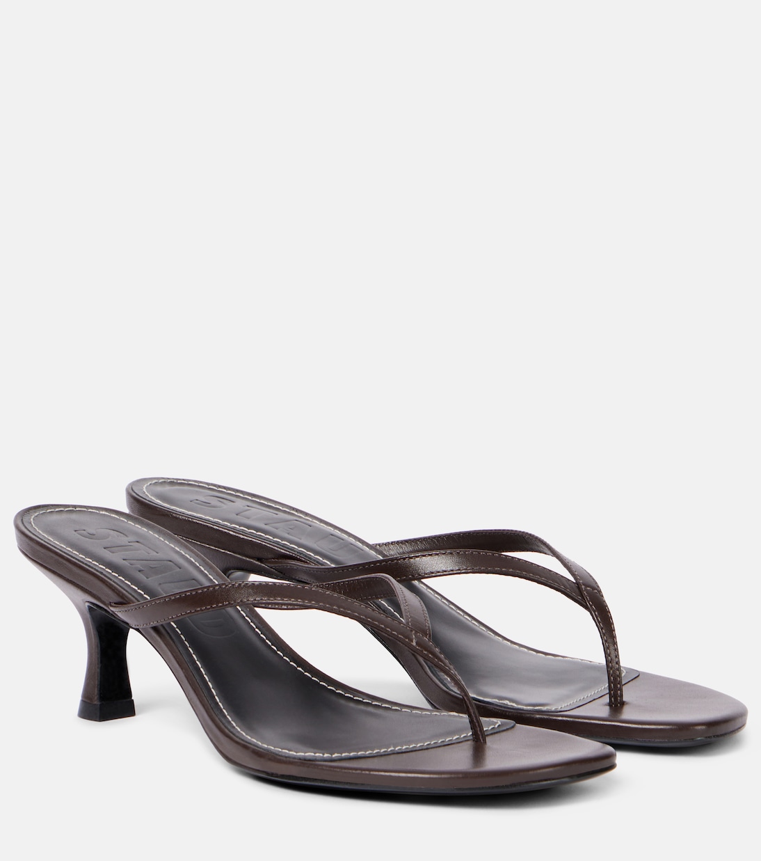 Freja 60 leather mules | Staud