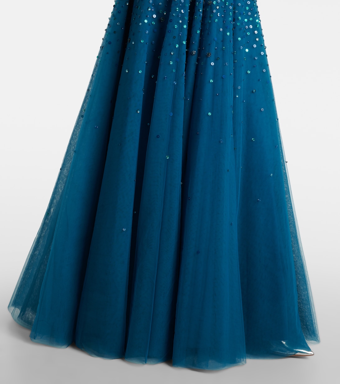 Robe longue Bee à cristaux | Jenny Packham