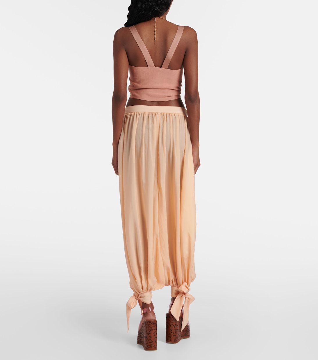 Knitted crop top | Chloé