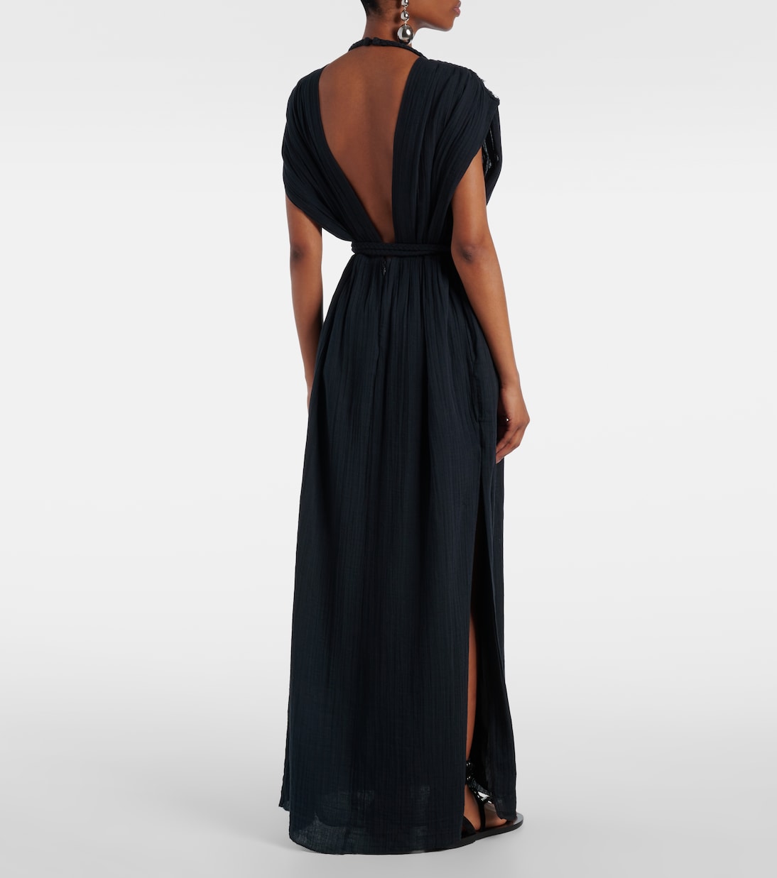 Abito lungo Joya in cotone con cut-out | Isabel Marant