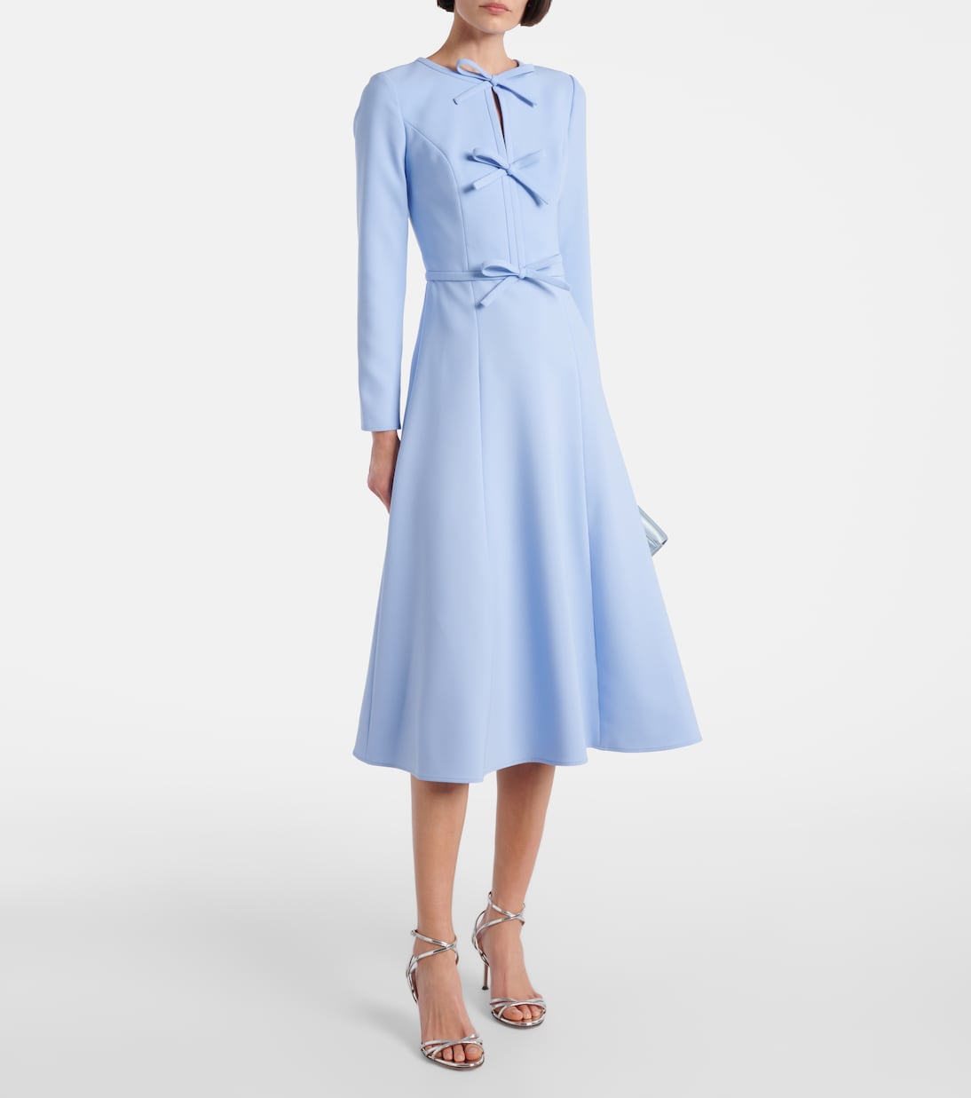 Midikleid aus Crêpe  | Carolina Herrera