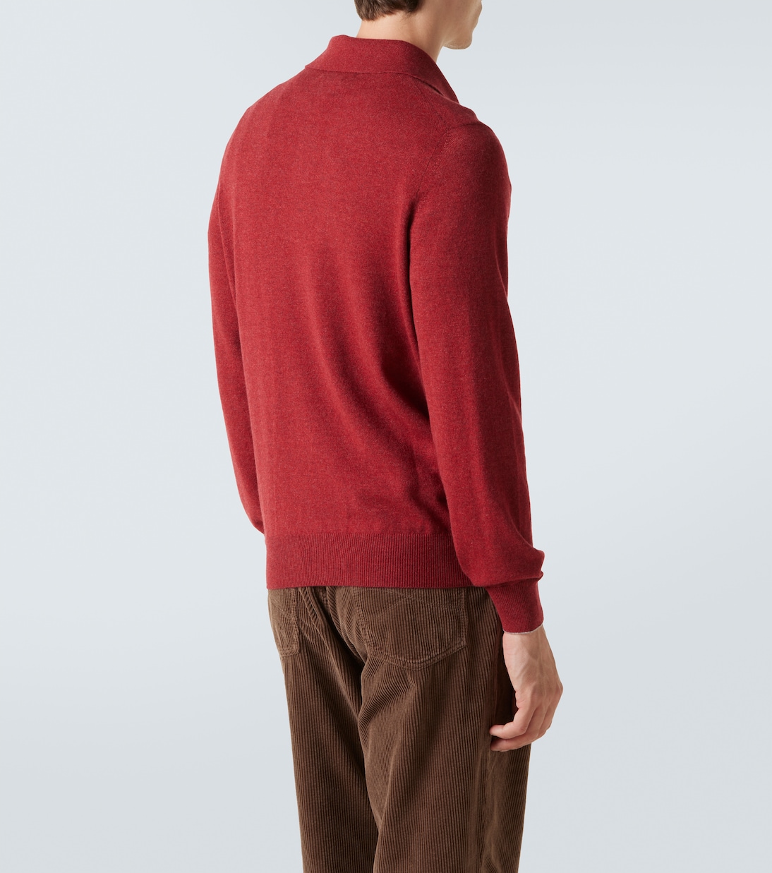 Cashmere polo sweater | Brunello Cucinelli