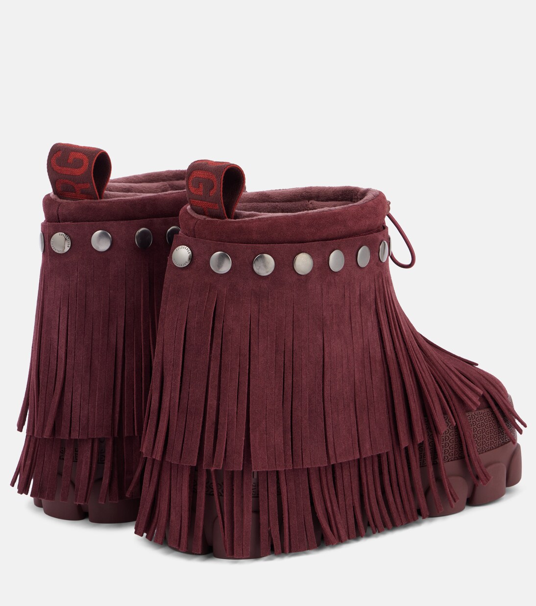 Vergara fringed suede snow boots | Goldbergh