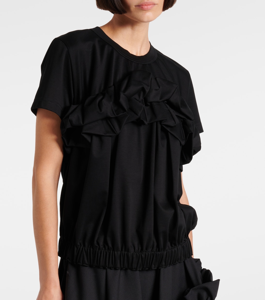 Top aus Baumwolle | Noir Kei Ninomiya