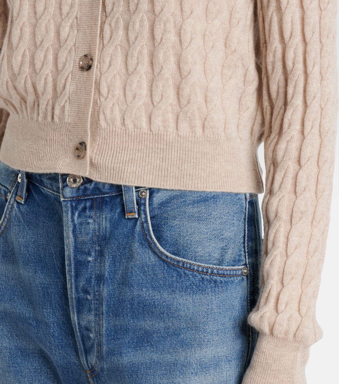 Cardigan aus Wolle und Kaschmir | Jardin des Orangers