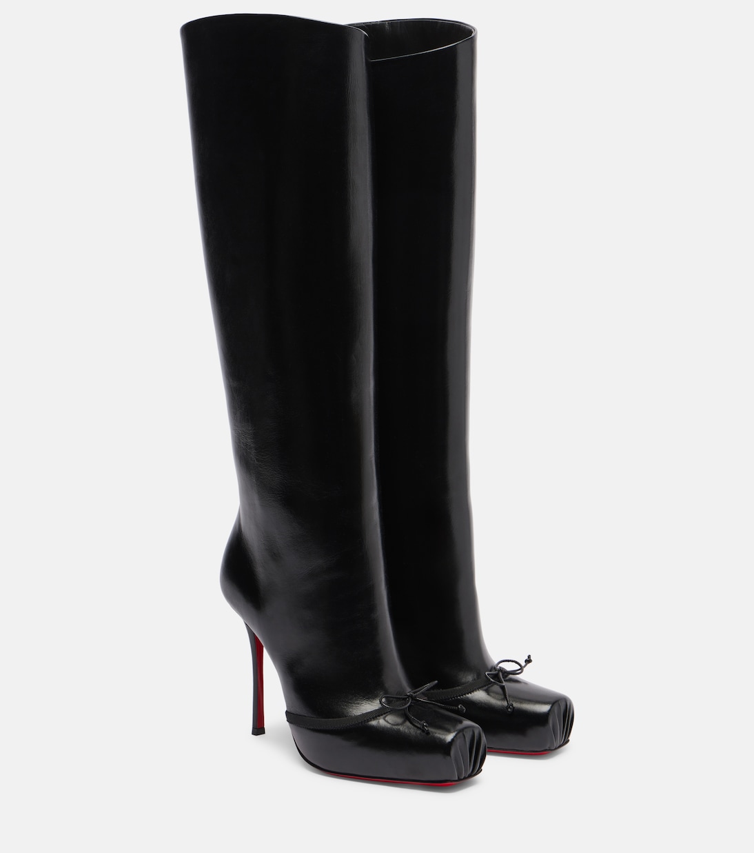 Stiefel Cassia Nodo Botta 100 aus Leder | Christian Louboutin