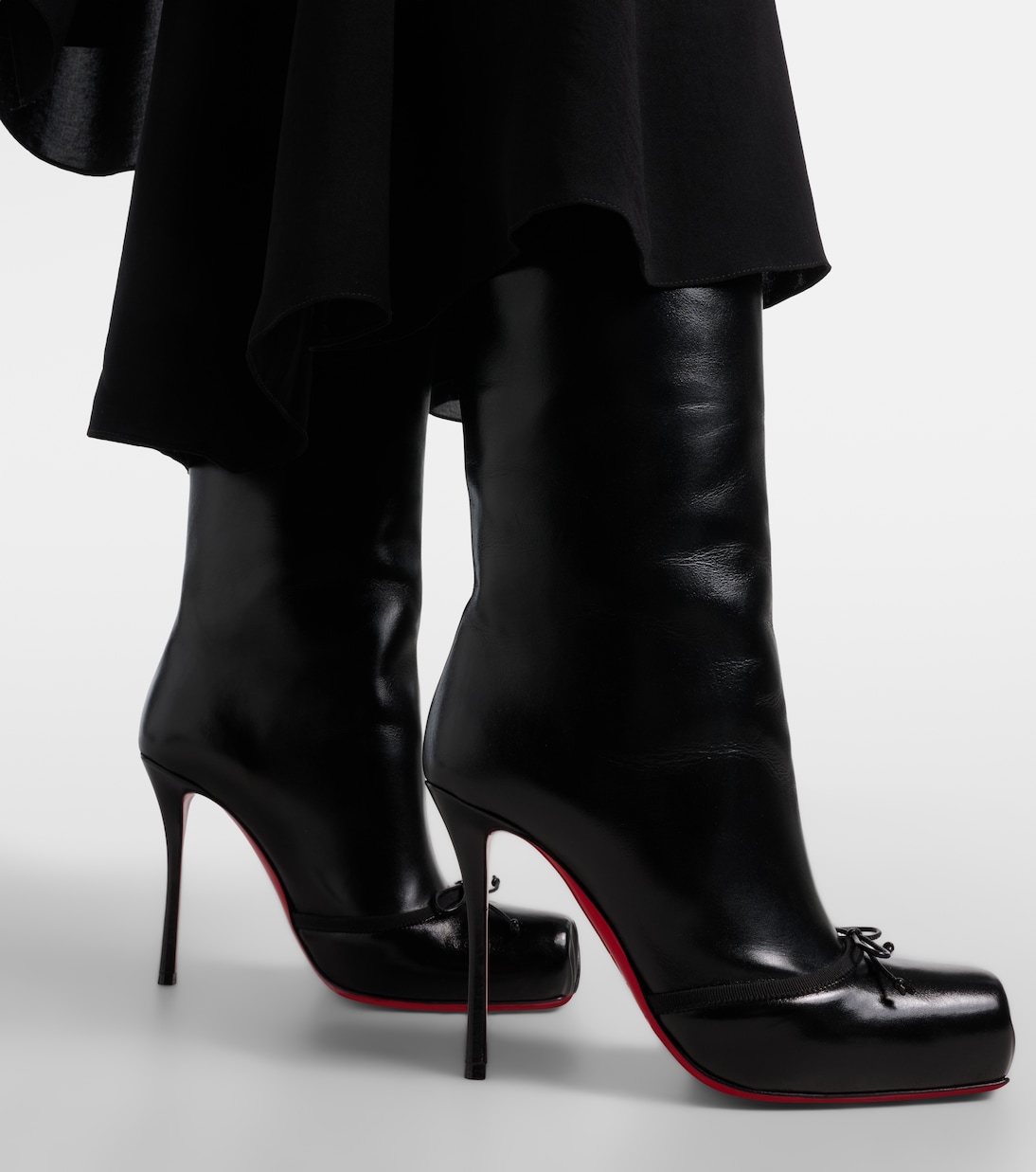 Stiefel Cassia Nodo Botta 100 aus Leder | Christian Louboutin