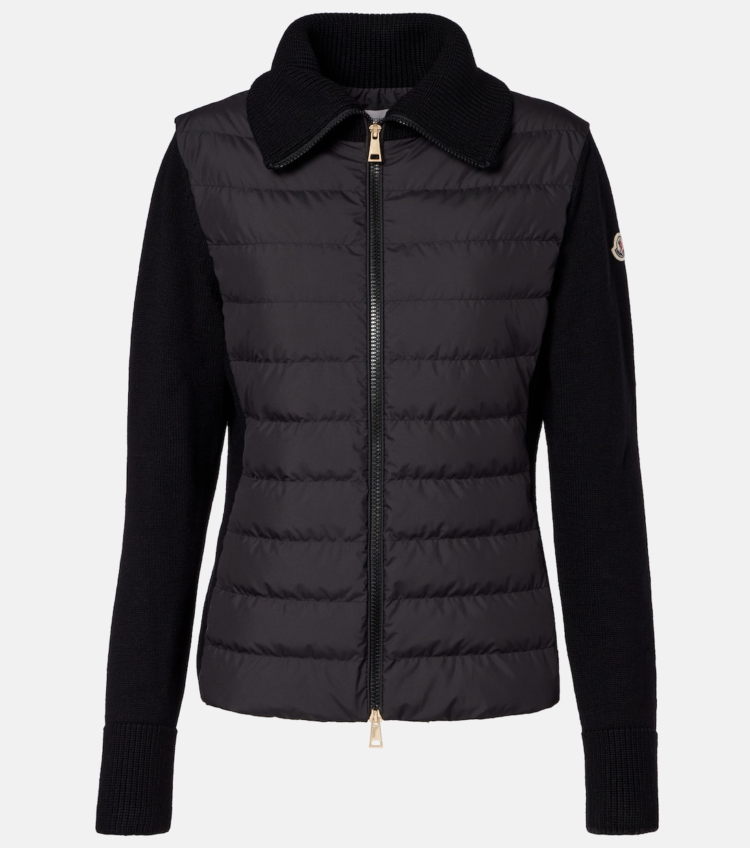 Down-paneled virgin wool cardigan  | Moncler