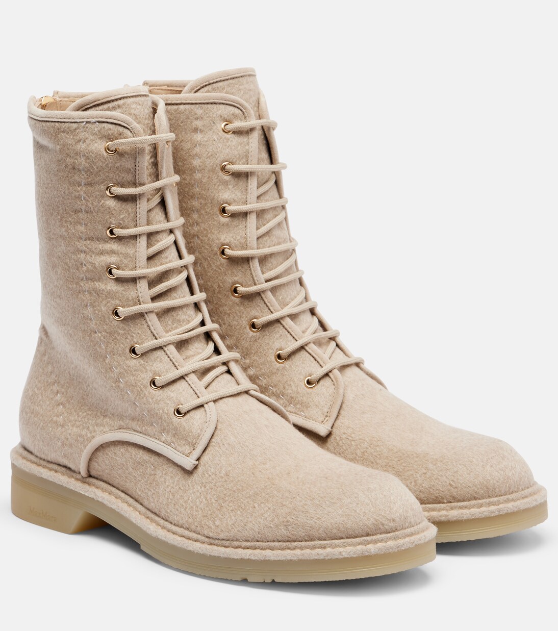 Baker cashmere combat boots | Max Mara