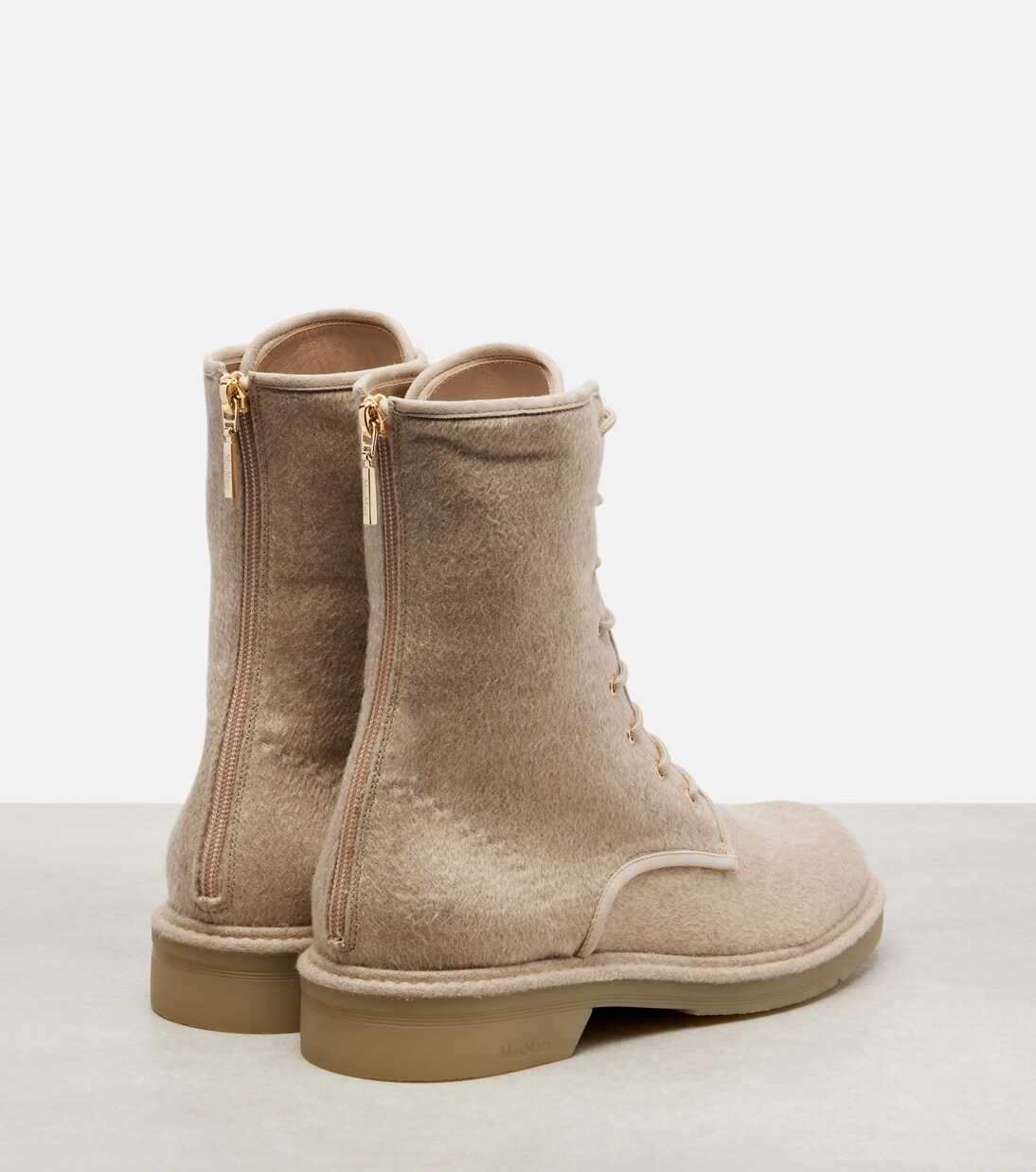 Baker cashmere combat boots | Max Mara