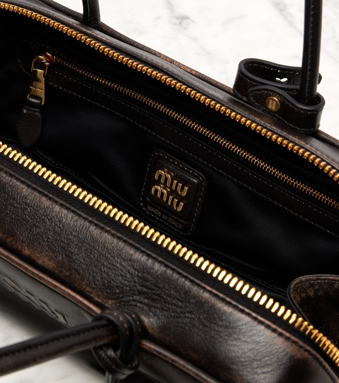 Schultertasche Beau aus Leder | Miu Miu