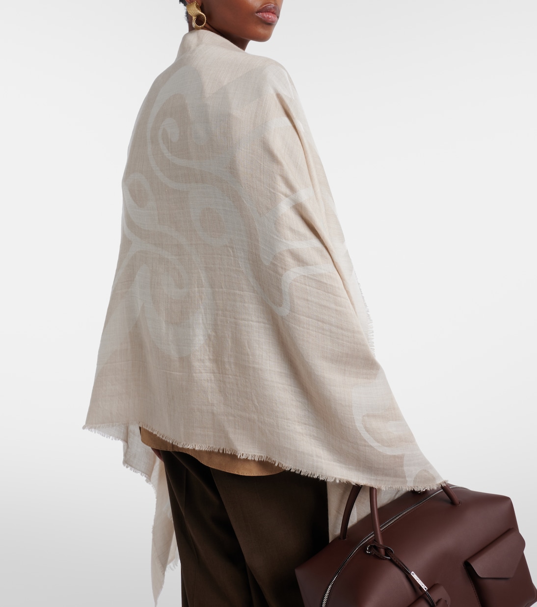 Lancia cashmere, silk, and wool scarf | Max Mara