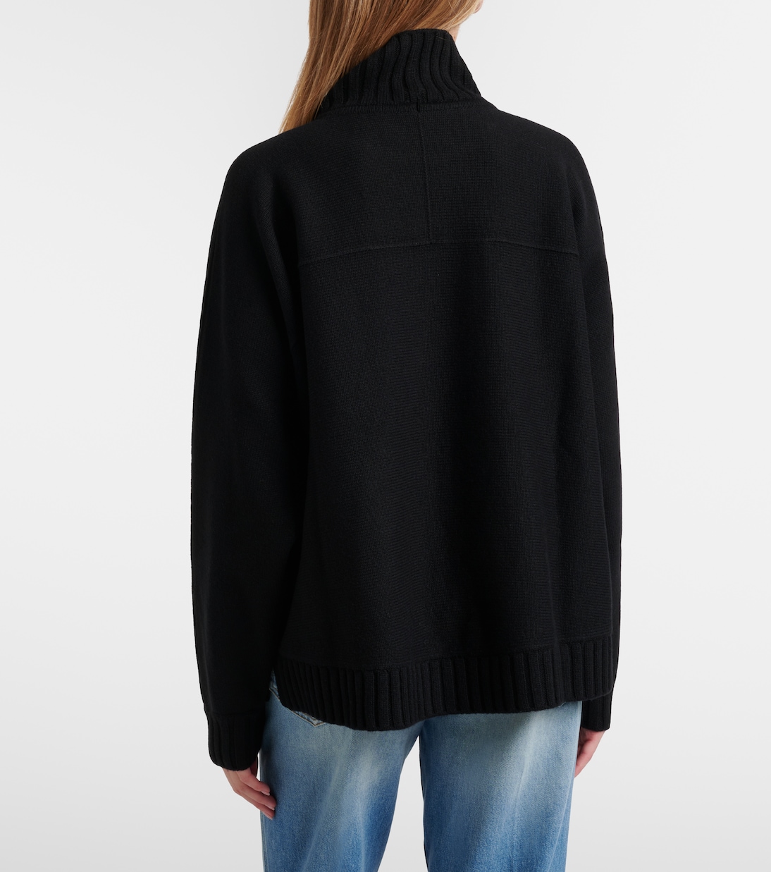 Horsebit wool-blend turtleneck sweater | Gucci