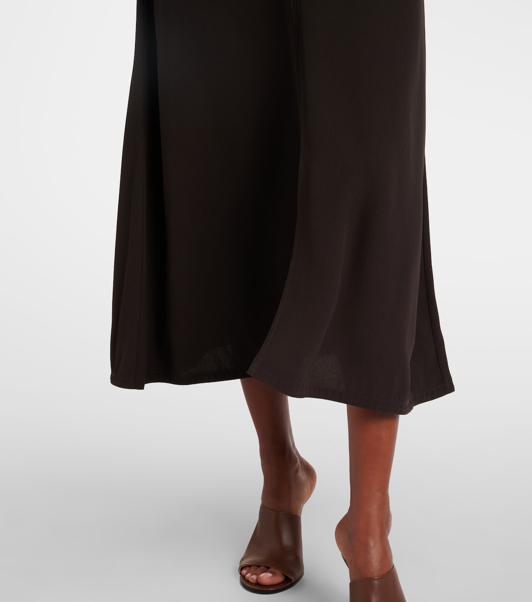 Robe midi Hills en crêpe | Joseph