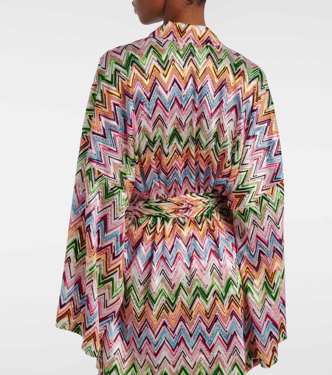 Zigzag wrap cardigan | Missoni