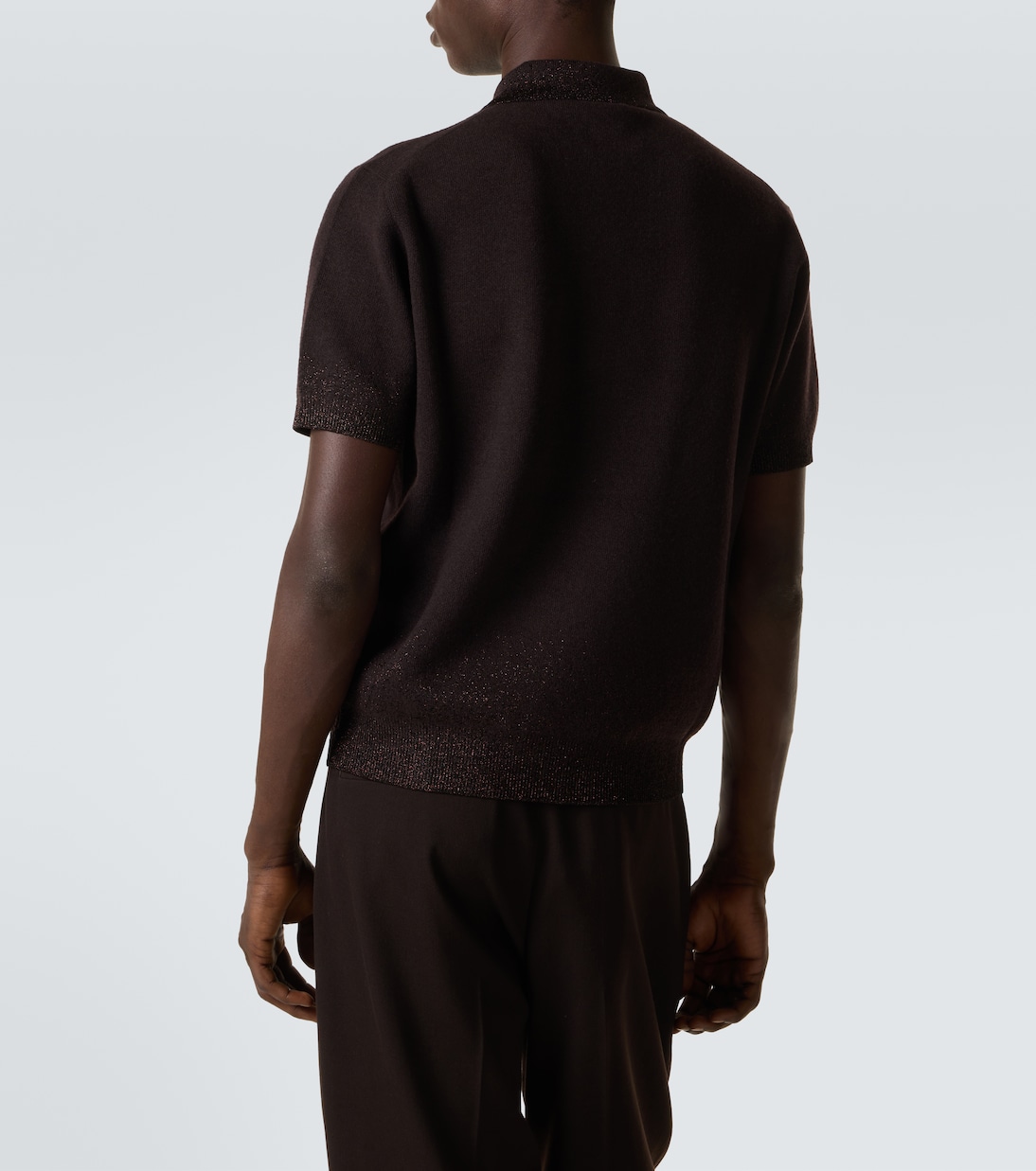 Interlocking G wool-blend polo shirt | Gucci
