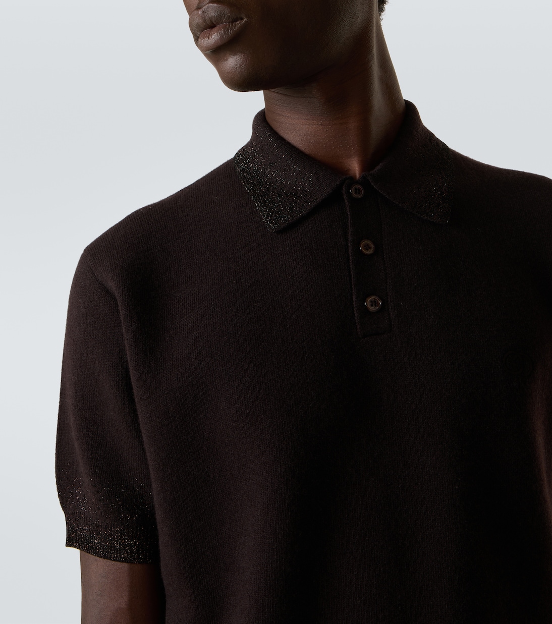 Interlocking G wool-blend polo shirt | Gucci