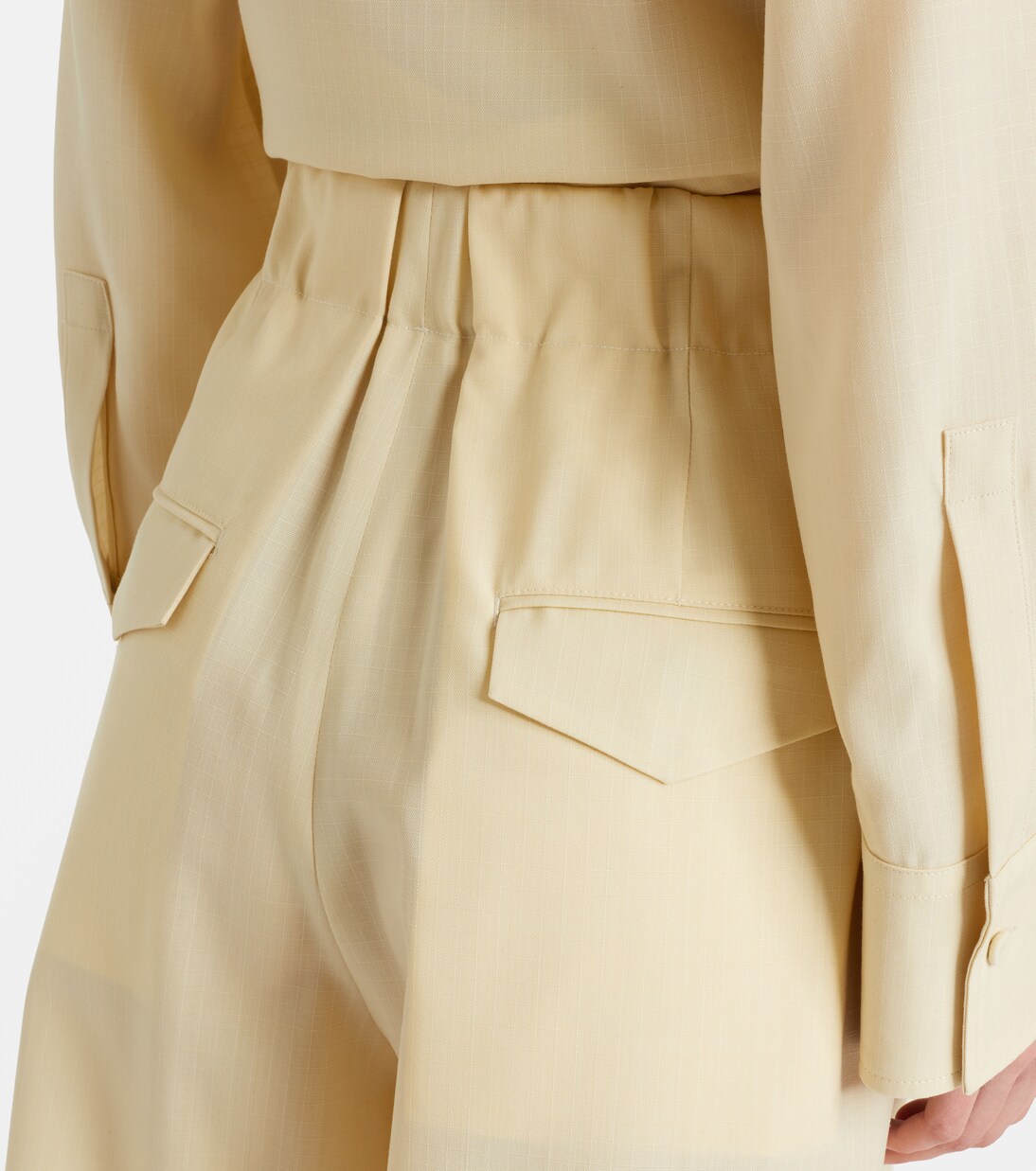 Pantalon ample en laine | Jil Sander