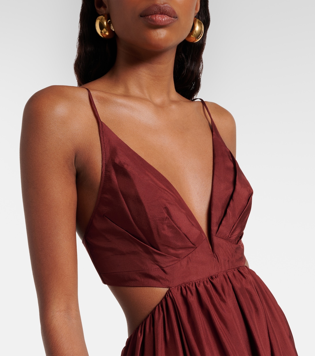 Wanderlust cutout silk maxi dress | Zimmermann
