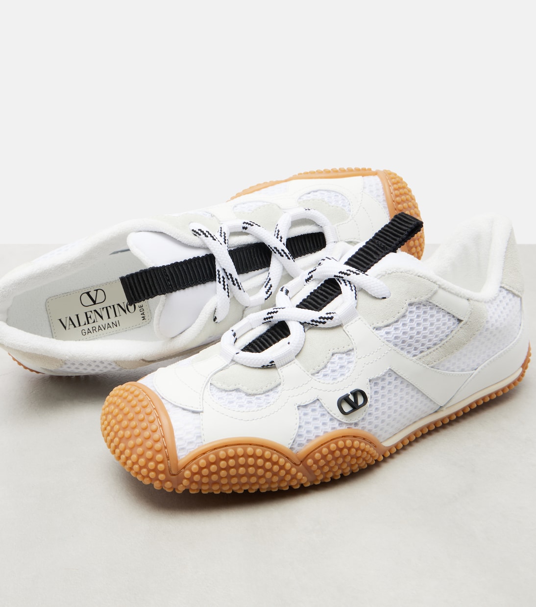 Sneakers Amphibia mit Veloursleder  | Valentino Garavani