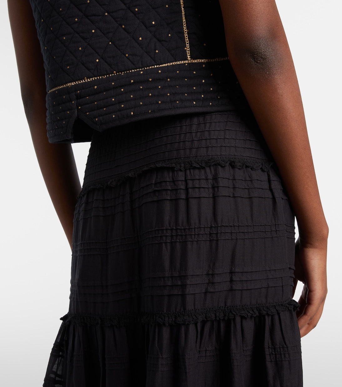 Falda larga Paoline con encaje | Marant Etoile