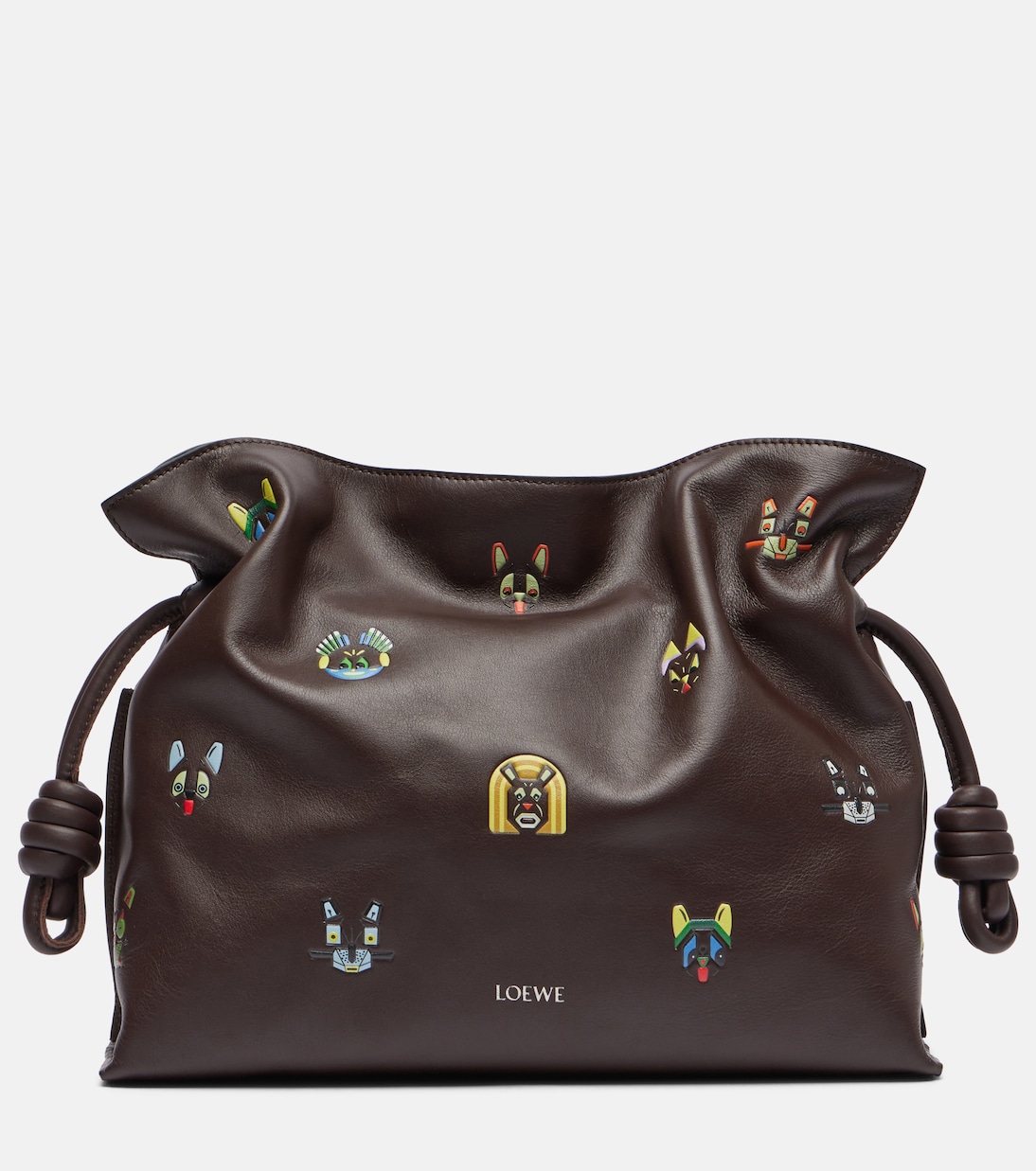 x Louis Wain Flamenco Medium clutch | Loewe