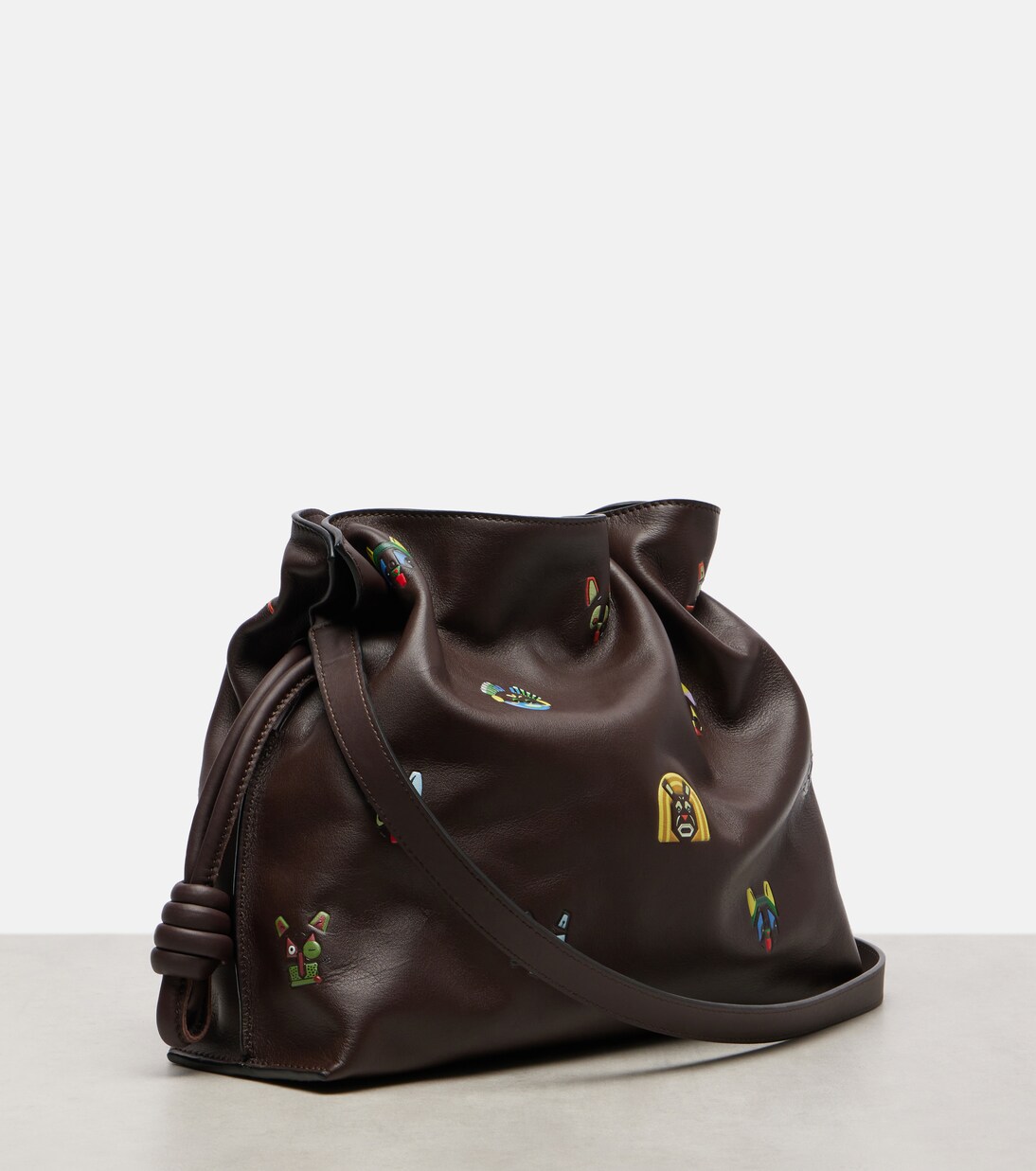 x Louis Wain Flamenco Medium clutch | Loewe