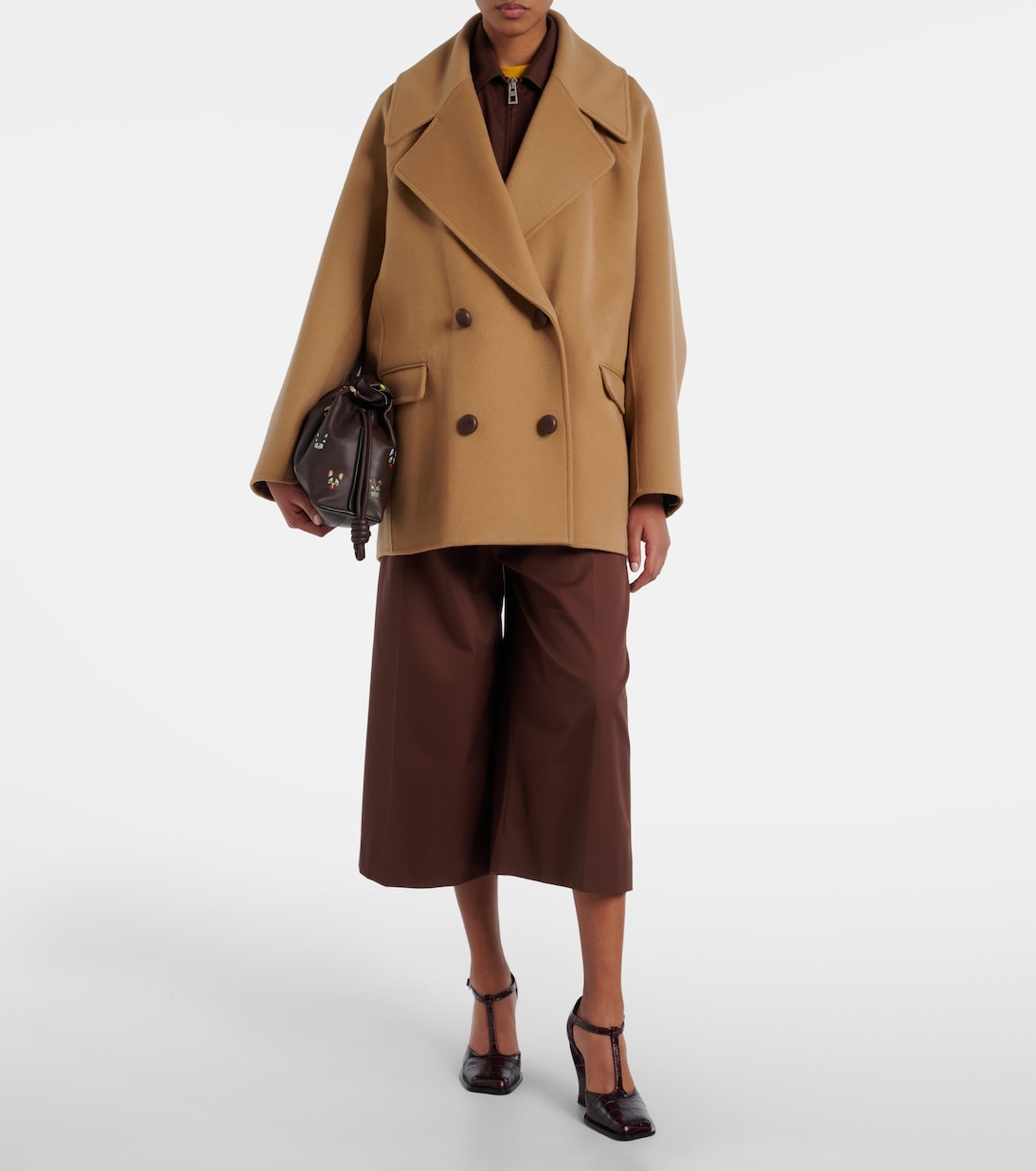 x Louis Wain Flamenco Medium clutch | Loewe