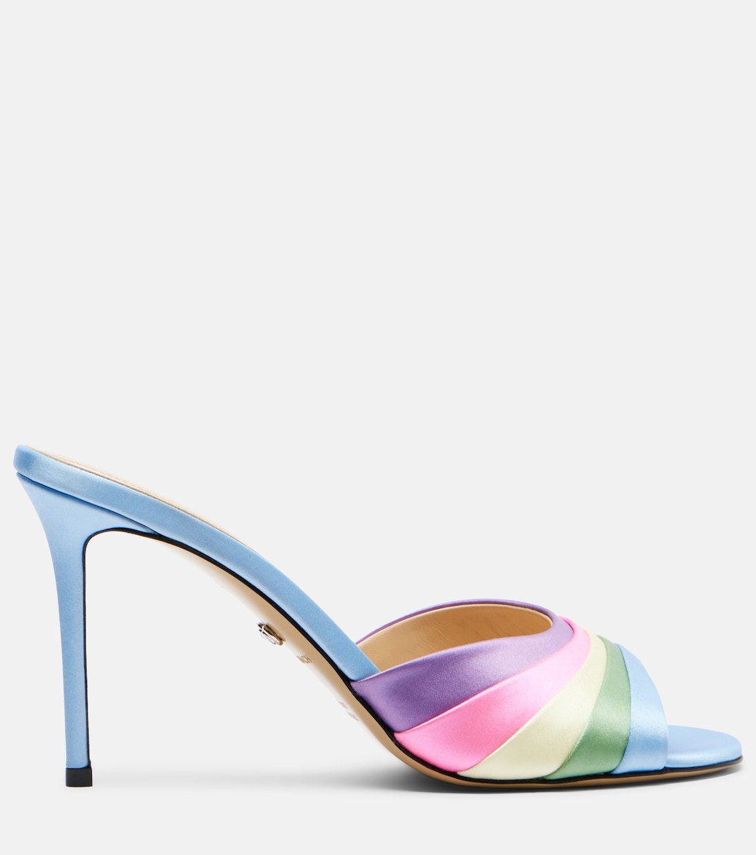 Pantoletten Gradient 95 aus Satin | Mach & Mach