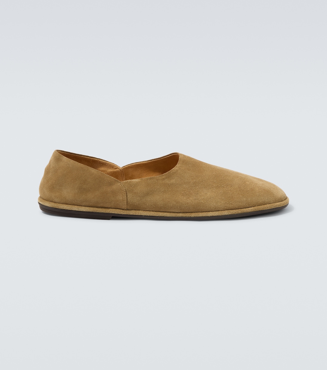 Canal suede slip-on shoes | The Row