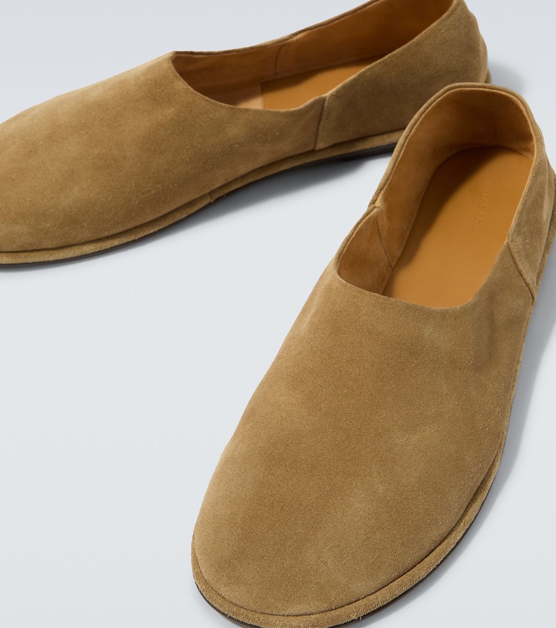 Canal suede slip-on shoes | The Row