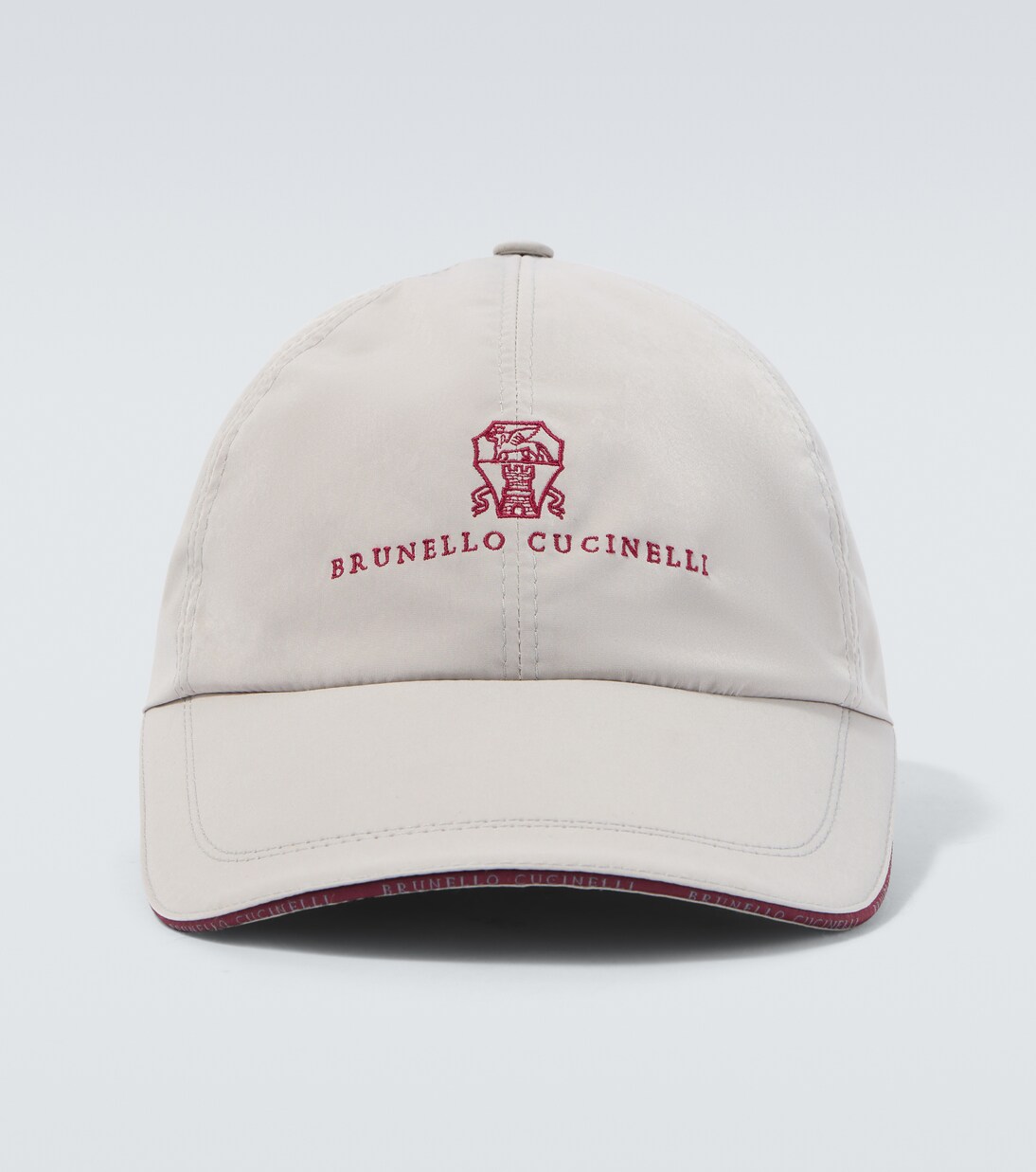 Logo embroidered baseball cap | Brunello Cucinelli