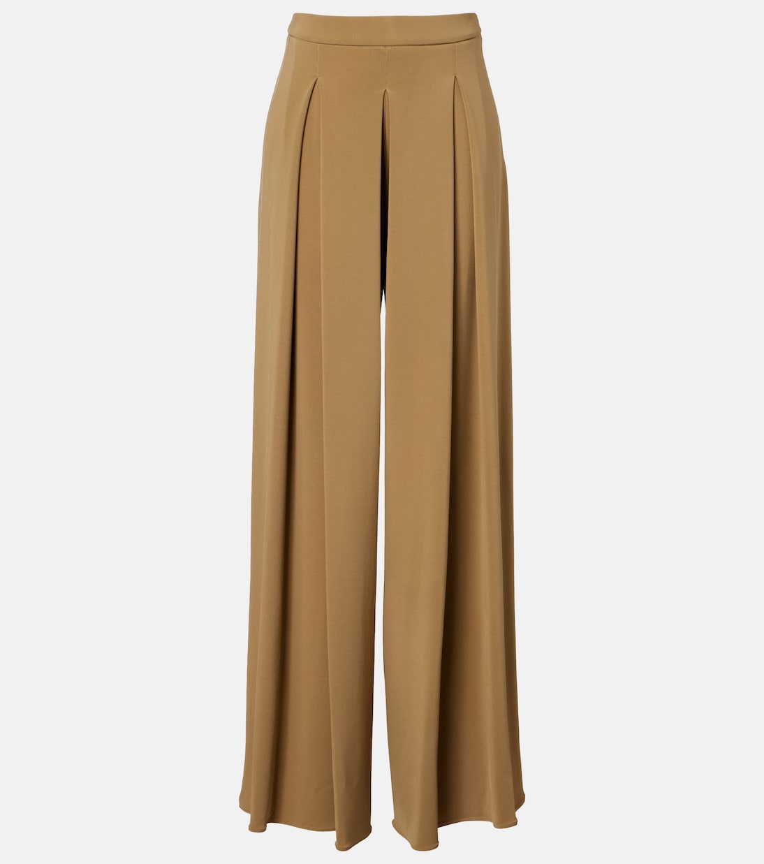 Weite High-Rise-Hose Bermuda | Max Mara