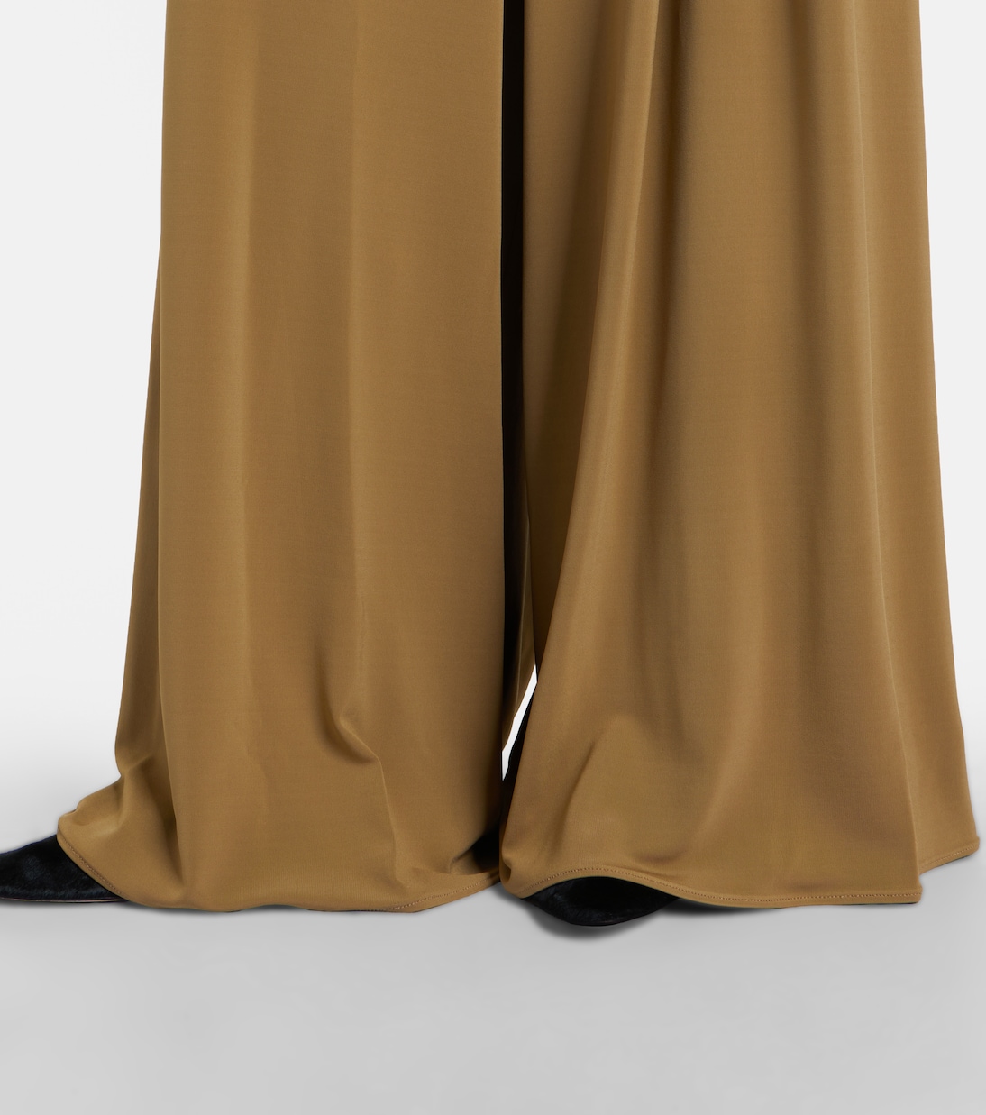 Weite High-Rise-Hose Bermuda | Max Mara