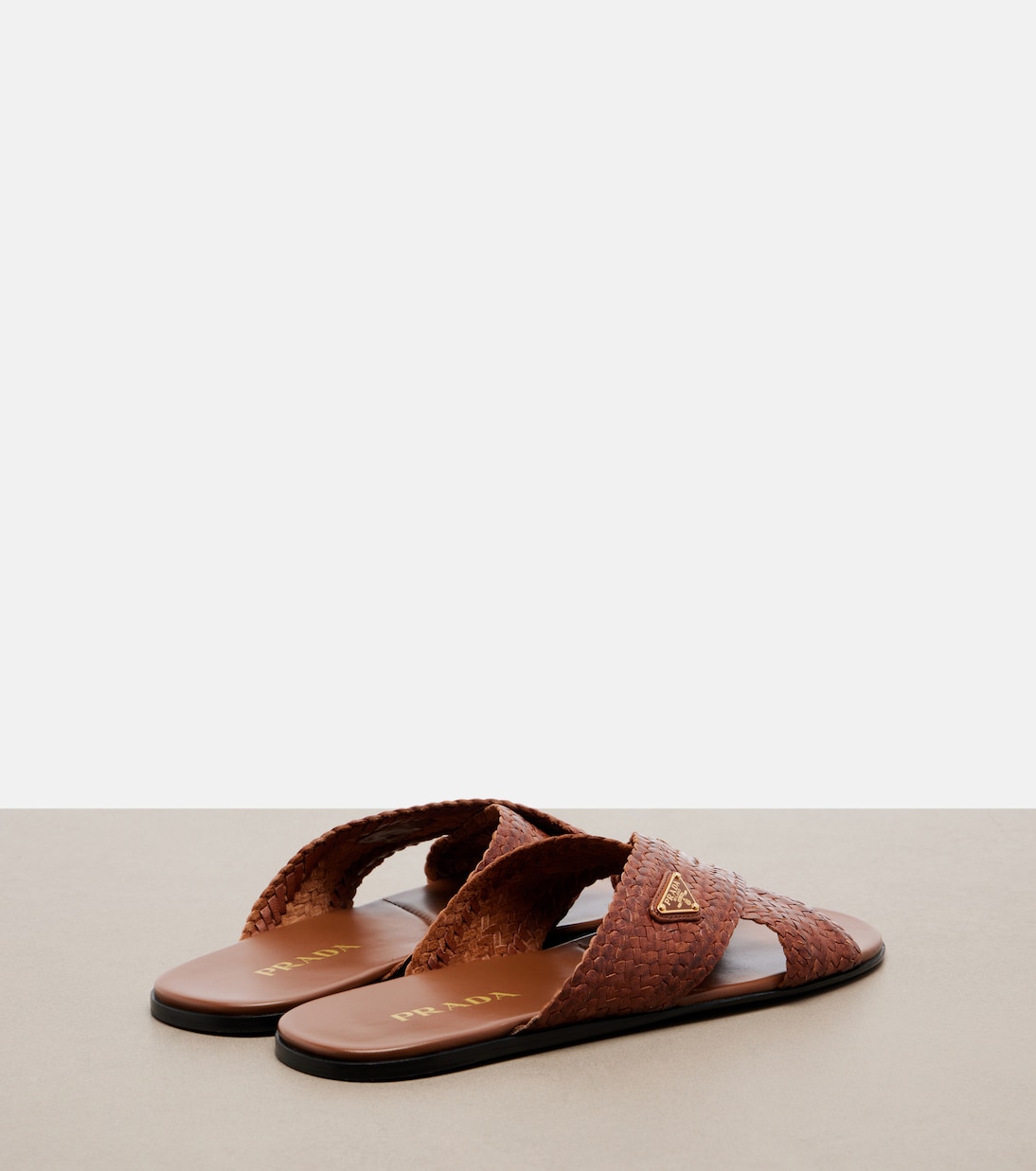 Sandalen aus Leder | Prada