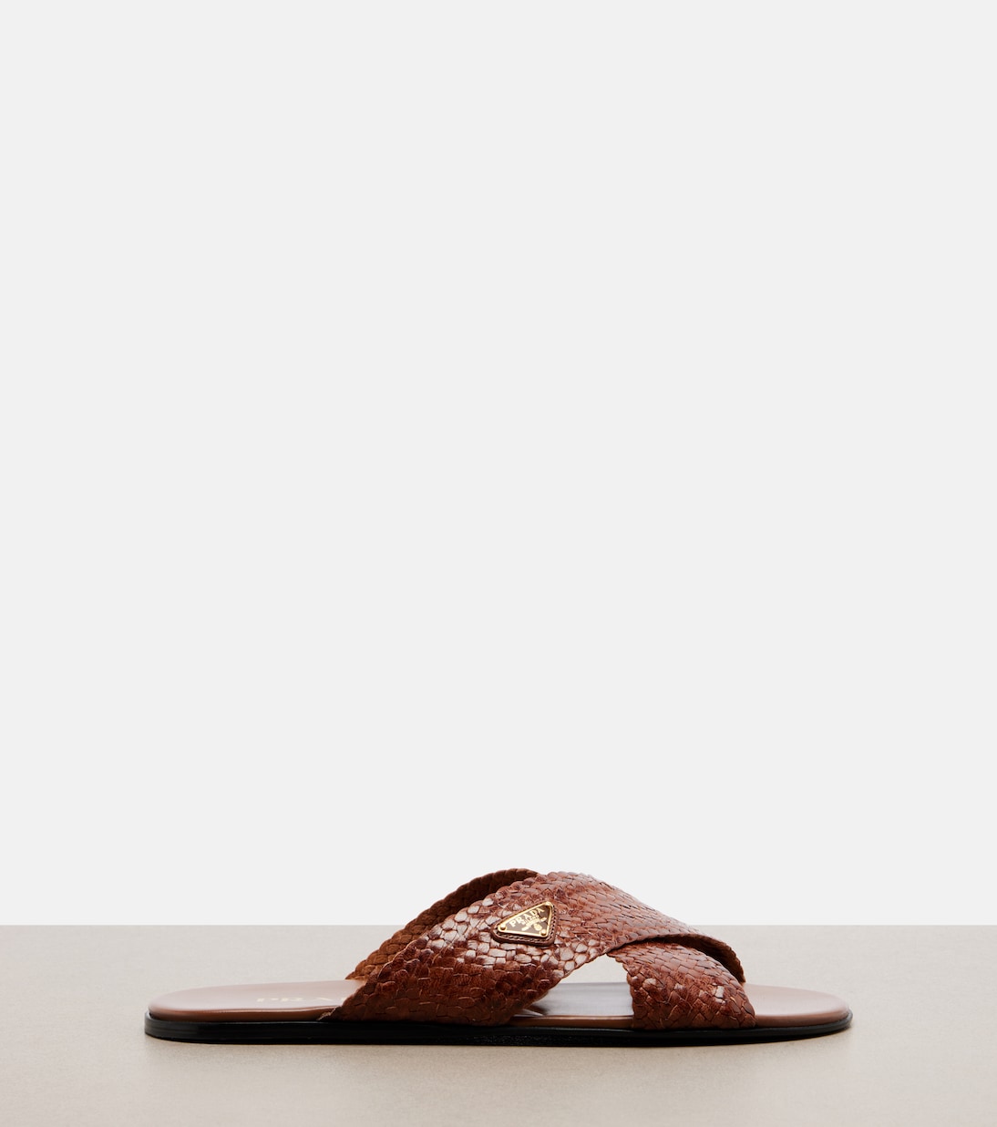 Sandalen aus Leder | Prada
