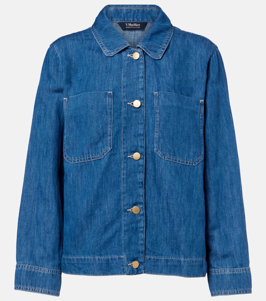 Galante cotton and linen denim jacket | 'S Max Mara