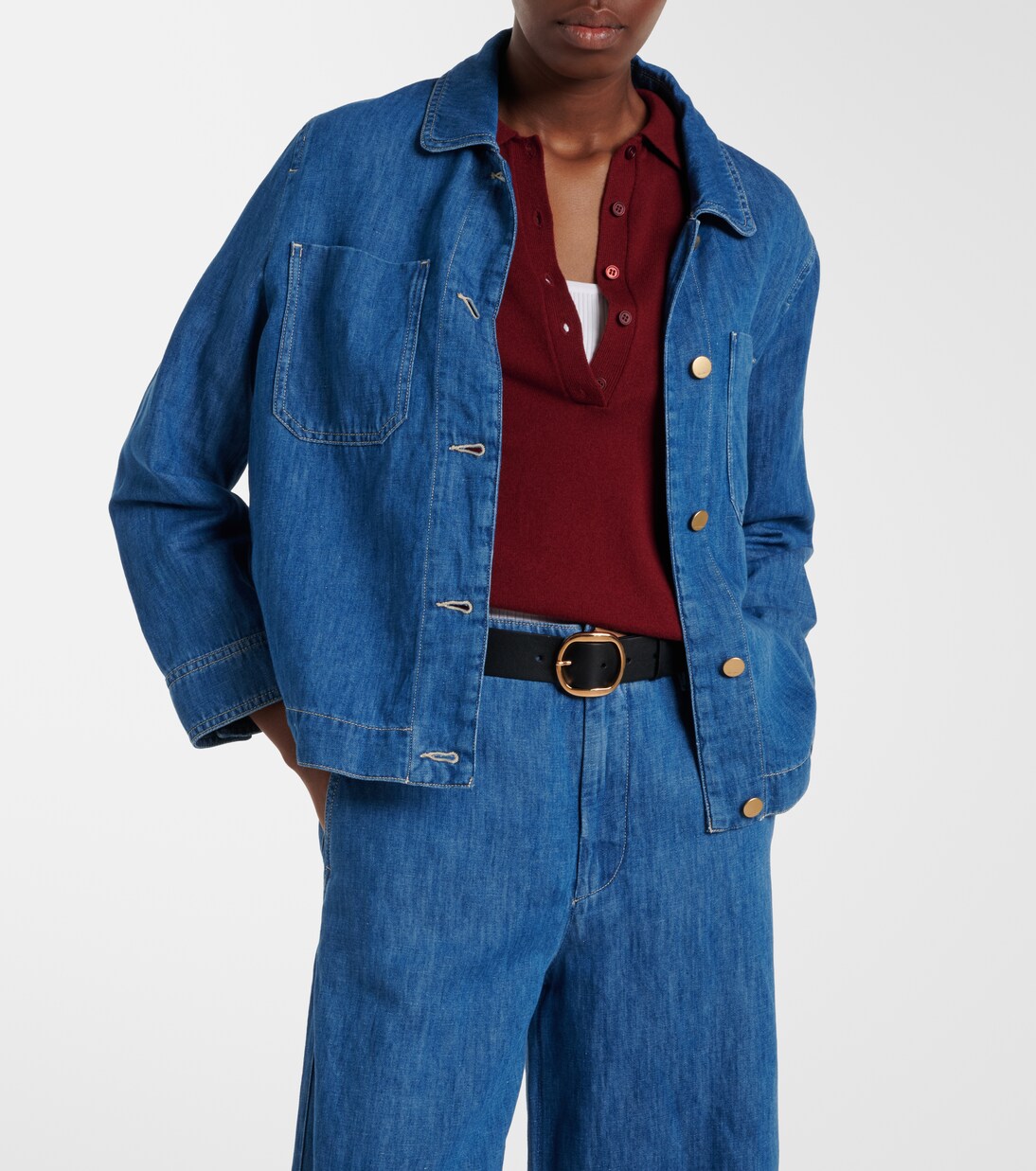 Galante cotton and linen denim jacket | 'S Max Mara