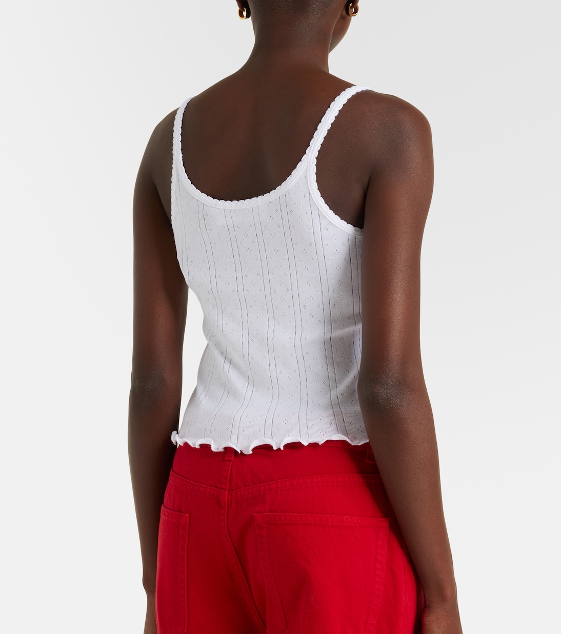 Top aus Pointelle-Strick | Róhe